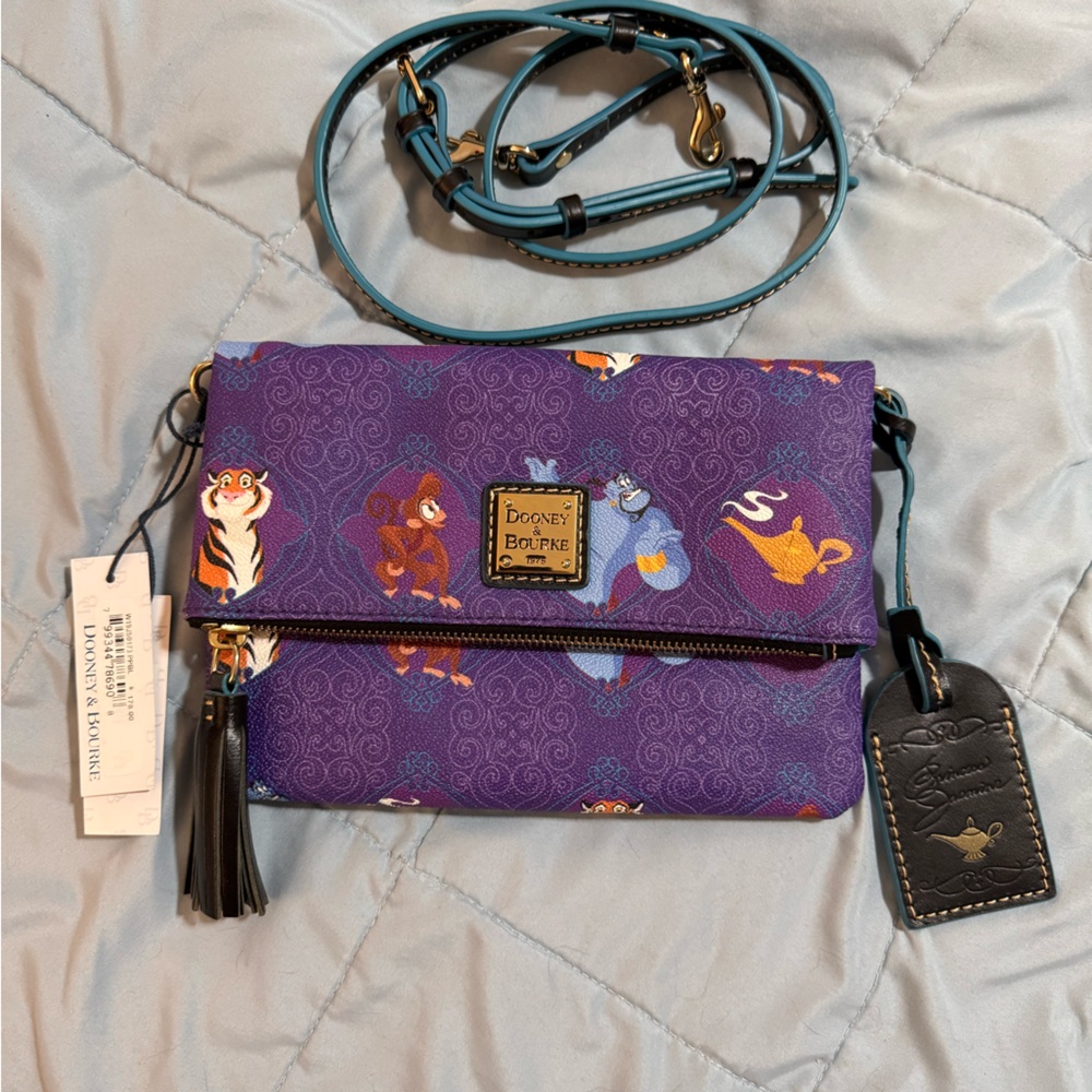 Dooney & Bourke Purple Disney Clutch